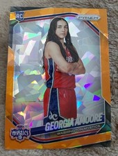 Georgia Amoore MYSTICS 2025 Panini Orange Ice RC