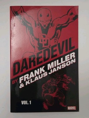 Daredevil Vol. 1 Frank Miller Klaus Janson Trade Paperback Marvel Comics VG+, SA
