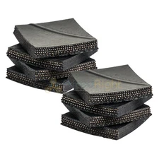 8 2x2 Anti Vibration Noise Reducing Pad Heavy Duty Rubber Washing Machine Gyms