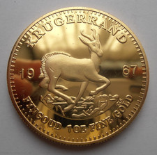1967 SOUTH AFRICA KRUGERRAND RESTRIKE