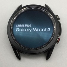 Samsung Galaxy Watch3 SM-R840 45mm Smartwatch Black Case Bluetooth Android IOS