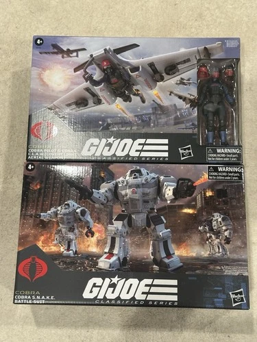 GI Joe Classified Series 162 Cobra S.N.A.K.E. Armor & 152 C.L.A.W. Set NEW