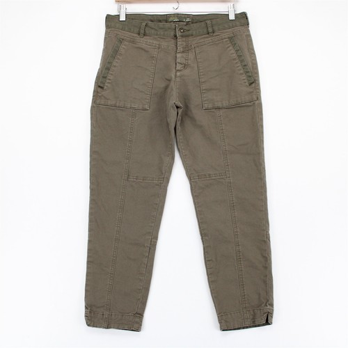 prAna Kittle Crop Canvas Pants Womens 8 