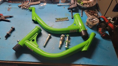 NEW Racing 905 Race Rails For 2013+ Kawasaki ZX-6R 636 - Lime