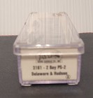 Atlas N-Scale #3161, D & H Twin Bay Covered Hopper, PS-2 RD# D&H 12057 — photo 5