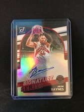 Aron Baynes Signature Series 2021 Panini NBA Basketball Donruss Toronto Raptors
