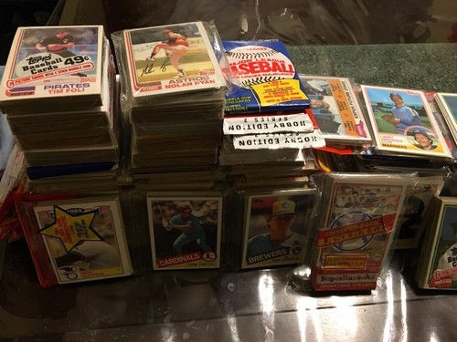 1980's Nostalgia Unopened Packs from Box 100+ Card Lot Pre-1986 & GPK Guarantee - Picture 3 of 9