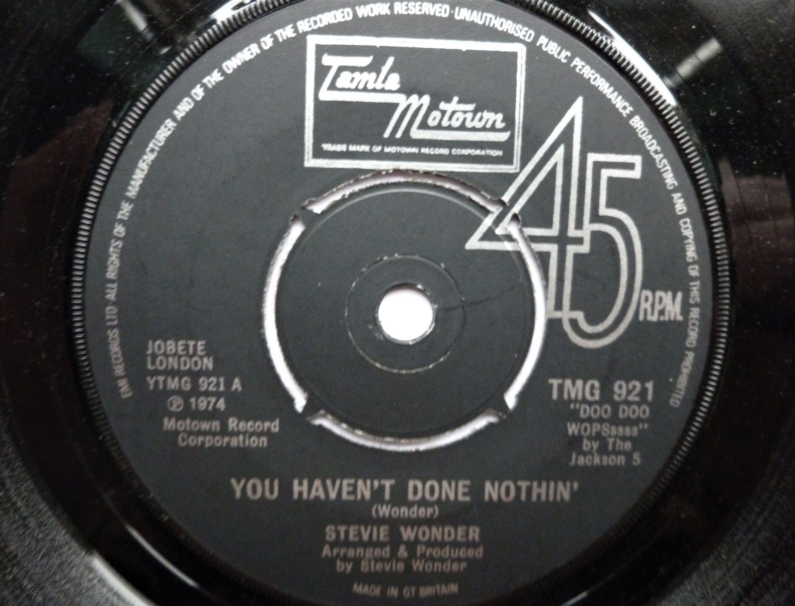 Stevie Wonder You Haven't Done Nothin 7