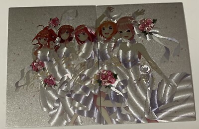 Quintessential Quintuplets 2 Card Holographic Puzzle Anime Collectible Card