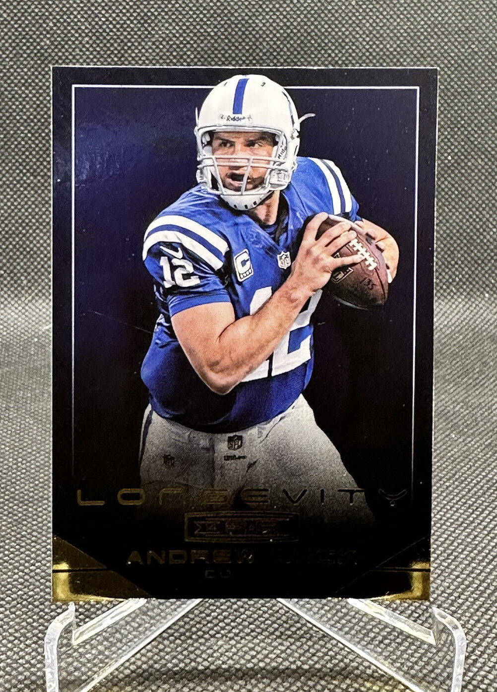2014 Rookies and Stars Longevity Football Card #30 Andrew Luck COLTS NRMT