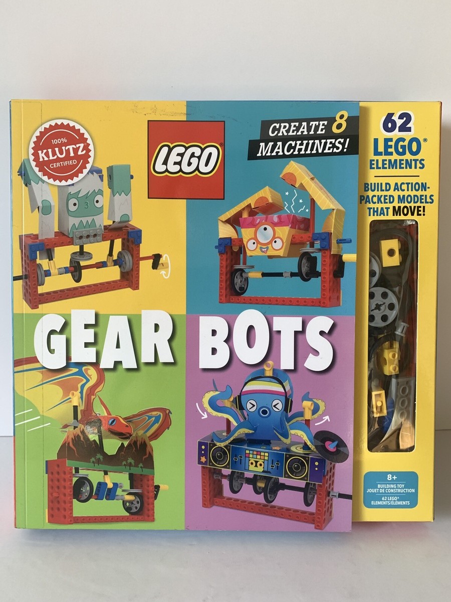 LEGO Books: Gear Bots The Editors Of Klutz Create Machines New
