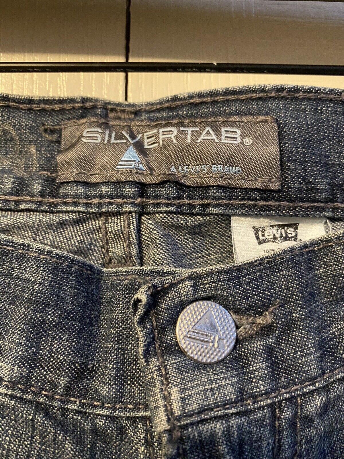 Vintage 90’s Levi’s Silvertab Made In USA Distres… - image 2