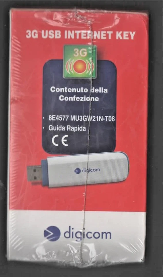 Modem Digicom Internet Key 21,6 Mbps USB 3G Portatile - Immagine 2 di 3