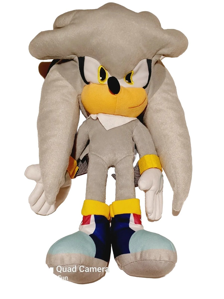 Sonic School Bag HEDGEHOG Shadow Plush Backpack Black 20