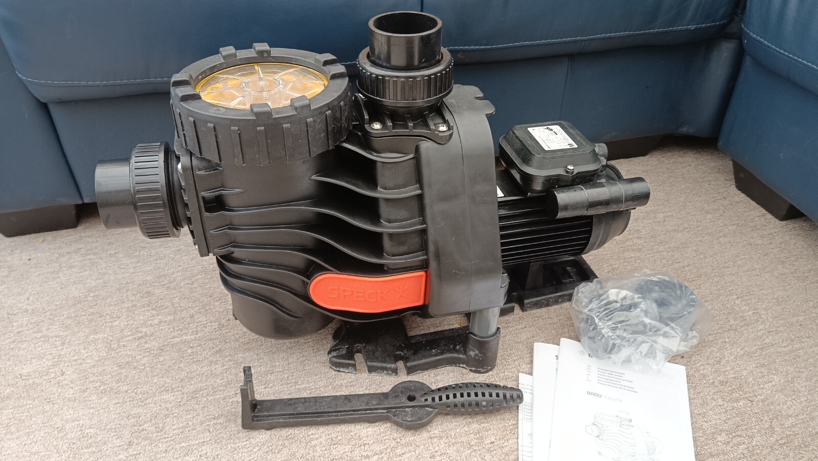 Speckpump Badu Easyfit 15 Swimming Pool Pump, New Bearings And Seals
