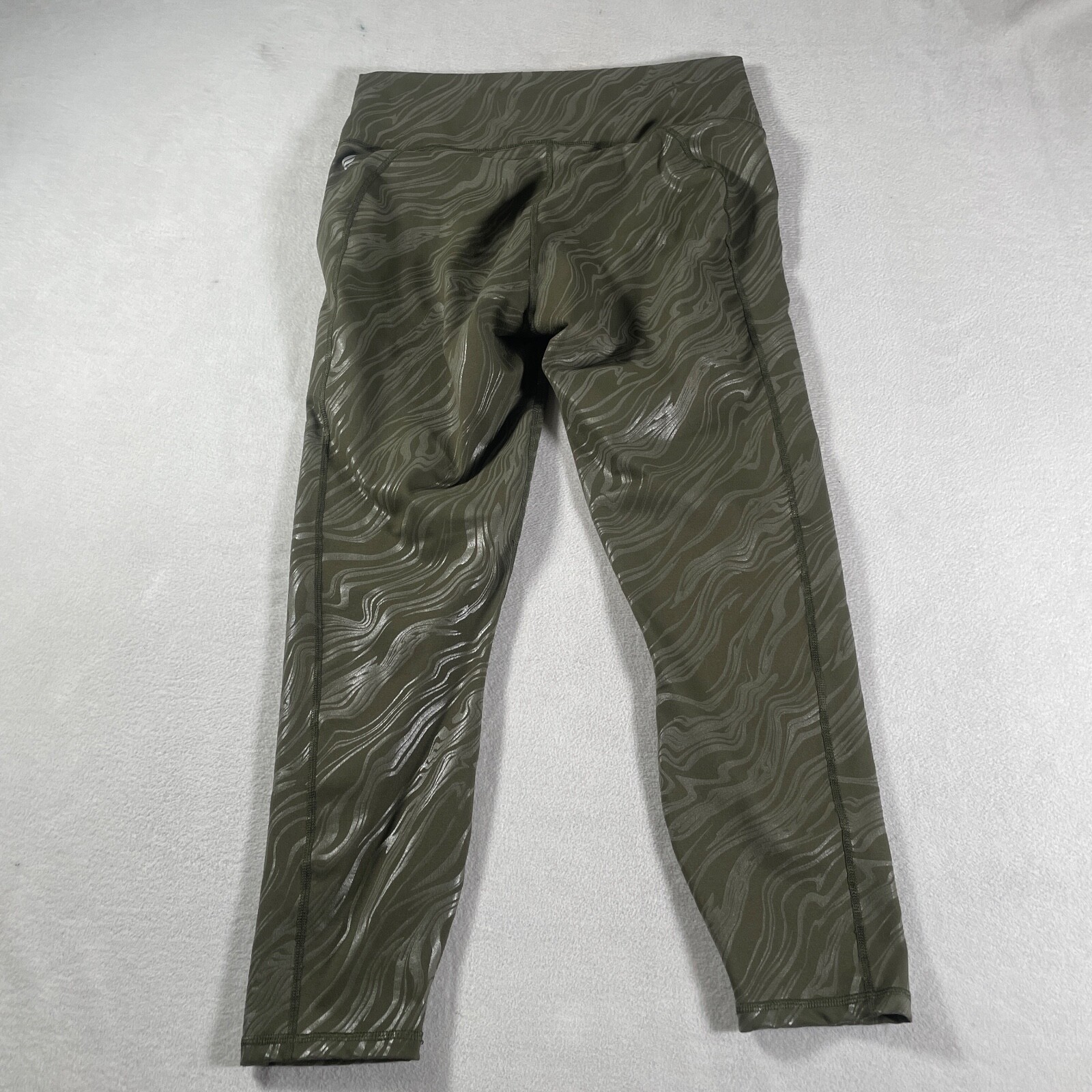 Fabletics Legging Pants Medium Green Elastic Wais… - image 17