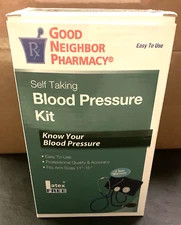 Good Neighbor Pharmacy Self Taking Blood Pressure Kit New