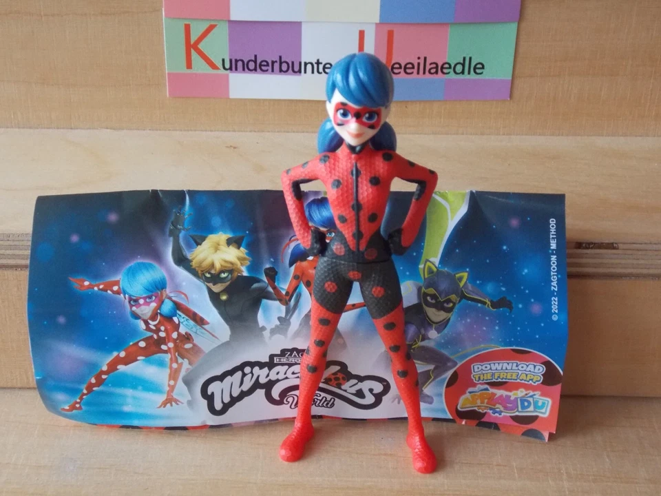 Maxi Ei Ferrero Miraculous Ostern 2023   VDB25   Lady Bug mit  BPZ - Bild 1 von 1