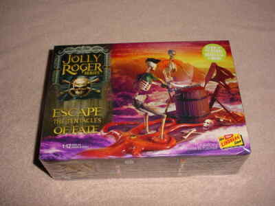 Lindberg ,1:12 ,Jolly Roger Escape the Tentacles of Fate  Model Kit # 615 (NISB)