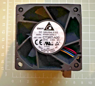 Delta Model: PFR0612DHE-C DC BRUSHLESS (Lüfter) CT3RT-A00 12Vdc 2,00A