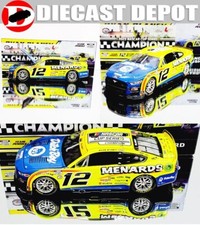 Ryan Blaney 2023 Nascar Cup Series Champion 1/24 Action