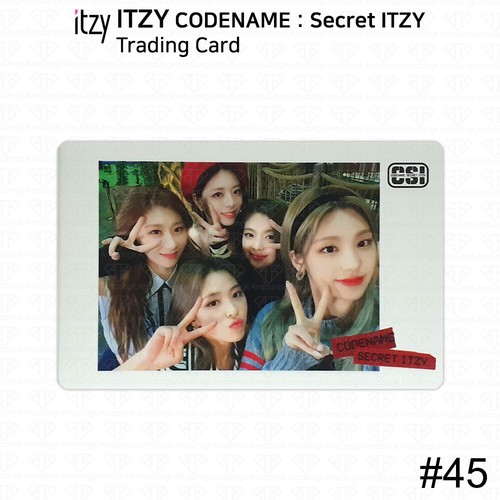 ITZY CSI Code Name Secret ITZY Trading Card Photocard Yeji Lia Ryujin Chaeryeong - Picture 101 of 108