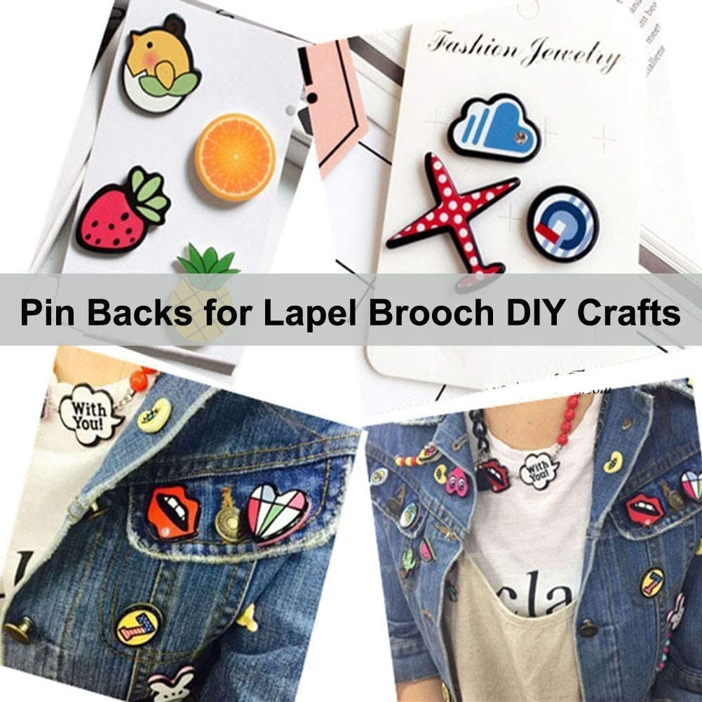 Rubber Pin Backs 50pcs Lapel Pin Backs Pin Safety Backs For Brooch