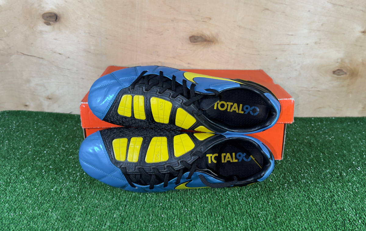Nike Total 90 Laser III FG 385423-471 Elite Blue boots Cleats mens