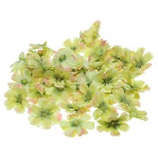 1.77" Artificial Plum Blossom Flower Heads 30 Pack Silk Plum Blossom Fake Flo...