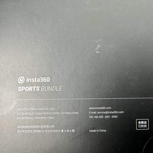 Insta360 Sports Bundle (Football Bundle) in Box for sale online eBay