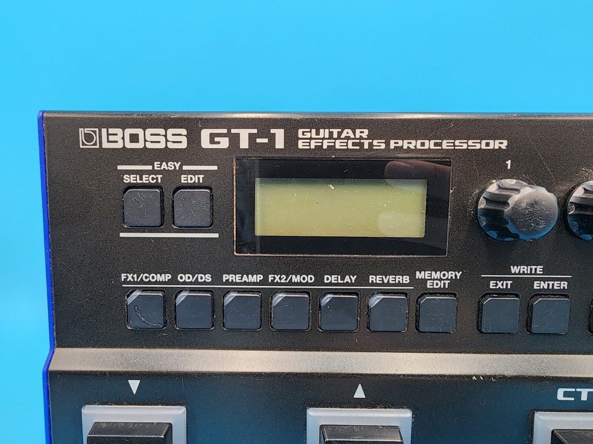 Boss GT-1 Guitar Multi Effect Pedal Processor Bass GT 1 Amp Patch