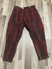 VINTAGE WOOLRICH Woolen Mills Buffalo Plaid Hunting Pants 16x36
