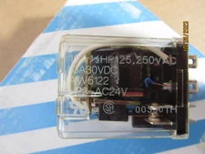 Nais HP2-AC24V Relay 10A 250VAC / 30VDC with 24VAC Coil New!!!