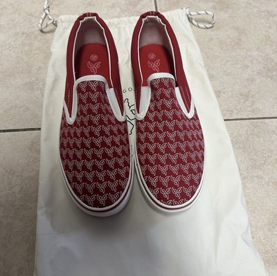 999 No Vanity Shoes Red GBGR Exclusive Juice Wrld Slip-On  display picture 2