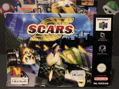 NINTENDO 64 || SCARS IN OVP + SPIELEANLEITUNG || GUTER ZUSTAND || RETRO ||