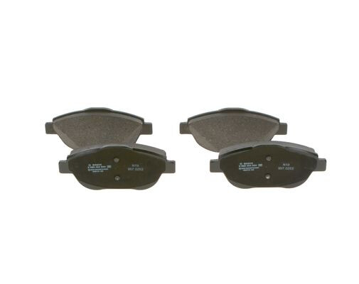 Plaquettes de frein BOSCH 0986494564 avec revêtement anti-bruit pour OPEL