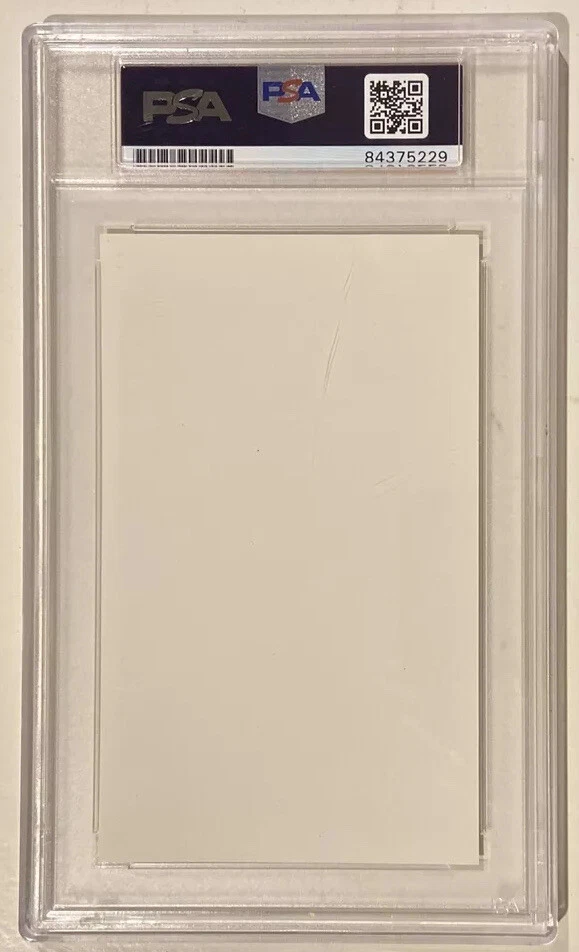 HOF Nolan Ryan Signed Astros Team Issued Baseball Postcard PSADNA Auto Certified - Image 2 of 3