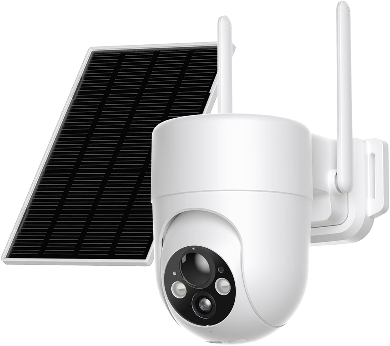 Solar Camera Outdoor Wireless, 2K Color Night Vision, Security Cameras Wireless