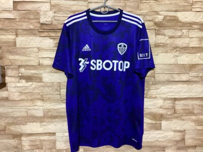 LEEDS UNITED 2021 2022 Away Football Shirt Soccer Jersey Adidas Sz
