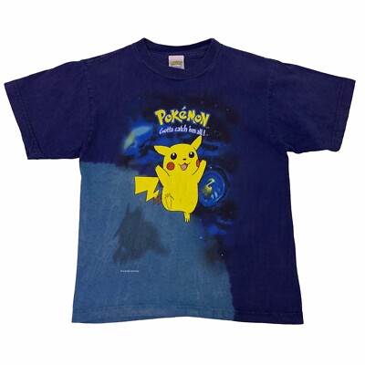 Vintage Pokemon Pikachu Nintendo Rare Baby Tee T Shirt Size