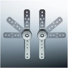 2PCS Adjustable Angle Hinges 90-180° Sofa Bed Recliner Furniture Hardware