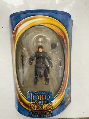 Neu Ovp Herr der Ringe Sam Gamgee Orc Verkleidung Toy Biz Actionfigur Rotk Serie