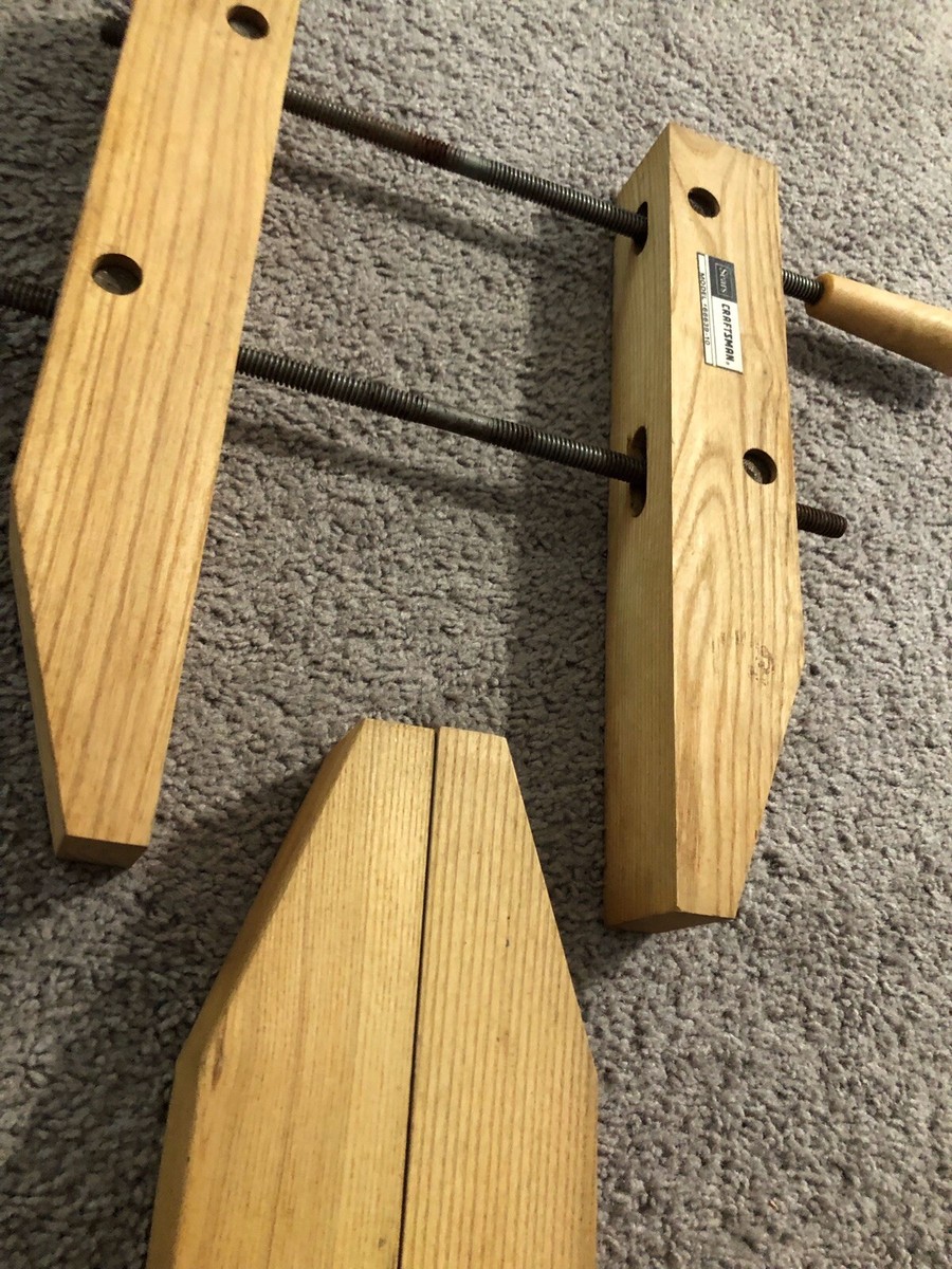 2 CRAFTSMAN MODEL #66639 -10 WOOD CLAMPS | eBay