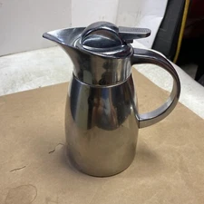 SERVICE IDEAS LVP1000 Elite Touch Push Button Coffee Server Stainless 4.75” Used