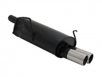 Novus EndschalldäMpfer 2X76Mm Gerade GeböRdelt Stahl FüR BMW E46-346L/C E46 +Abe