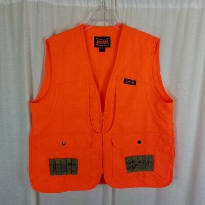 Gamehide Front Loader Small Game Pheasant Hunting Vest Mens Hunter Safety Orange