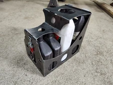 (Diy) Fluid Holder Organizer Caddy Trailer Offroad Jeep Overland 2 Gal 4 Qt USA