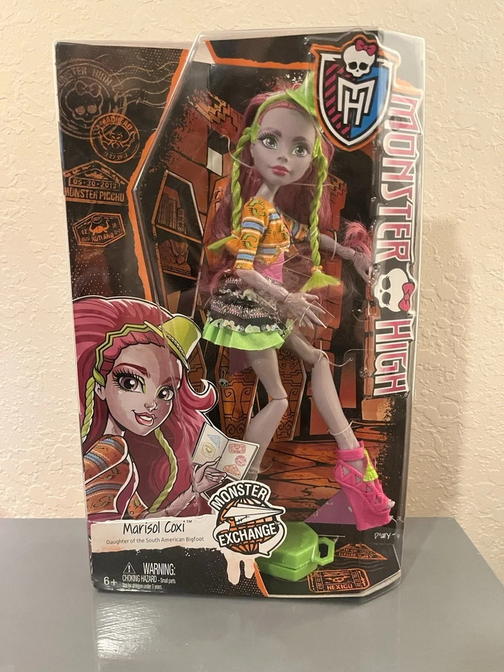 Muñeca Monster High Marisol Coxi 2014 Monster Exchange nueva en caja Foto 4 de 4