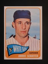 1965 Topps Baseball Card #313 Jimmie Schaffer (NM)