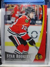2015-16 Upper Deck Star Rookies #5 Artemi Panarin Rookie card (RC) - Mint!!. rookie card picture